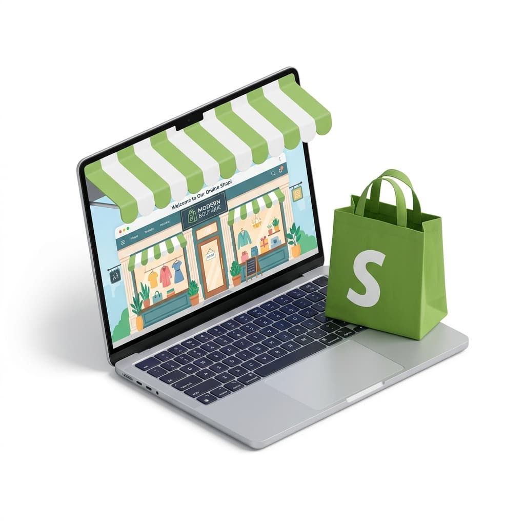 Website Development 3D Graphic